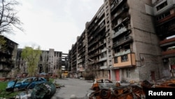 Մարիուպոլը ապրիլի 22-ին, Ուկրաինա