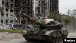 تانک نیروهای روس در اوکراین