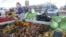 Продуктовый рынок в Феодосии, июнь 2022 года