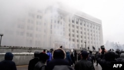 Алматы администрация имараты. 5-январь,  2022-жыл