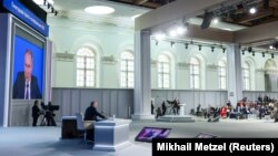 Путинның журналистлар белән очрашуы