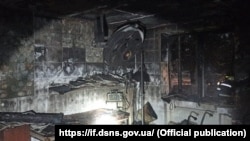 На обліку Держпраці з початку пандемії є дві пожежі в лікарнях: в Обласній інфекційній клінічній лікарні в Запоріжжі та в Косівській центральній районній лікарні (на фото)