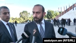 Արտգործնախարար Արարատ Միրզոյանը պատասխանում է լրագրողների հարցերին, Երևան, 20-ը սեպտեմբերի, 2025թ.