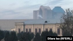 Окутанный смогом Туркестан