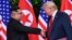 Встреча Дональда Трампа и Ким Чен Ына в Сингапуре 12 июня 2018.