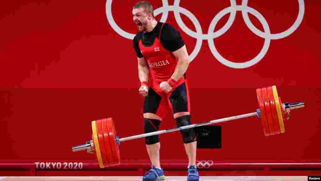 Единственную бронзовую медаль Грузии принес штангист Антон Плесной, выступивший в весовой категории 96 кг.