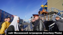 Патріарх РПЦ Кирило у російській колонії, вересень 2022 року