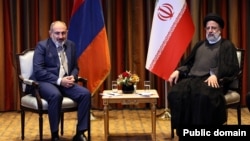 Հայաստանի վարչապետ Նիկոլ Փաշինյանը և Իրանի նախագահ Էբրահիմ Ռաիսին, արխիվ