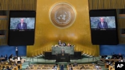 ՄԱԿ-ի Գլխավոր ասամբլեայի 77-րդ նստաշրջանը, Նյու Յորք, սեպտեմբեր, 2022թ.