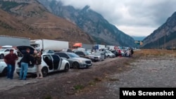 Северная Осетия, ситуация у «Верхнего Ларса»