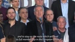 Djukanovic Celebrates Election Victory In Montenegro