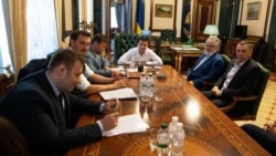 Ігор Коломойський у кабінеті президента України Володимира Зеленського, вересень 2019 року