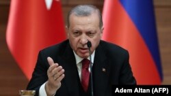 Туркия президенти Режеп Таййип Эрдўғон.