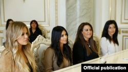 Семья Кардашьян на приеме у премьер-министра Армении