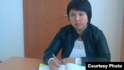 Меруерт Тундебаева приехала по программе в село Туганбай Талгарского района Талдыкорганской области.