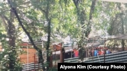 Ресторан «Очил» в таджикском городе Худжанд.