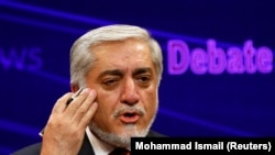 Ооганстандын президенттигине талапкер, аткаруучу өкмөттүн башчысы Абдулла Абдулла. Кабул, 16-сентябрь, 2019-жыл.