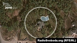 На території біля маєтку з'явилося озеро