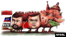 Політична карикатура Олексія Кустовського