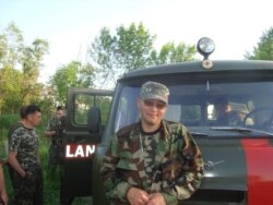 Олександр Кучма під час участі в АТО