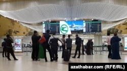 Illýustrasiýa suraty. Aşgabat Halkara howa menzili