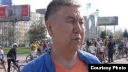 Алматы қаласы спорт басқармасы бастығының орынбасары Бауыржан Доcқараев. Алматы, 4 маусым 2012 жыл.