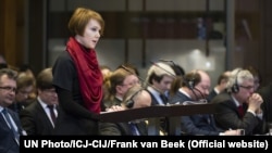 Украинанын тышкы иштер министринин орун басары Олена Зеркаль.