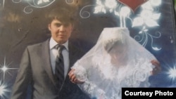 Свадебная фотография Саломат Пировой и Ахлиддина Абдуллоева