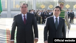 Эмомали Рахмон и Гурбангулы Бердымухамедов