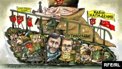 Політична карикатура Олексія Кустовського