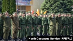 Російські новобранці до лав армії