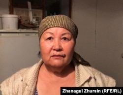 Гульжан Имашева, мать уехавшей в Сирию Гульбану Асановой. Актюбинская область, 1 ноября 2018 года.