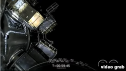 Արբանյակի արձակման պահը