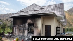 Дом Атамбаева в Кой-Таше, 9 августа 2019 года