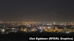 Түнкү Бишкек. Архивдик фото.