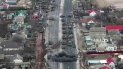 Ռուսական տանկերի ոչնչացումը Կիևի մարզի Բրովարի շրջանում