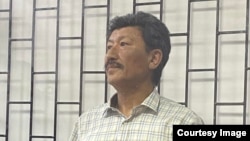 Next TV телеканалынын директору Таалайбек Дүйшөмбиев. 2022-жылдын 29-майы.