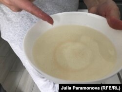 Вода в Гурьевске после фильтра