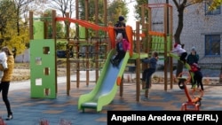 Майданчик в оновленому центрі Шульгинки 