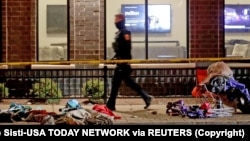 ԱՄՆ - Ոստիկանությունը հետաքննություն է իրականացնում դեպքի վայրում, Ուոկեշո, 21-ը նոյեմբերի, 2021թ․