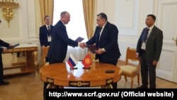 Марат Иманкулов жана Николай Патрушев.