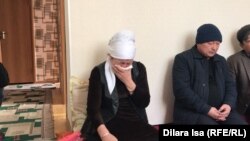 Anar Myrzabekowa Almatyda ýogalan gelniň ejesi. Şymkent, 2021-nji ýylyň 23-nji noýabry.