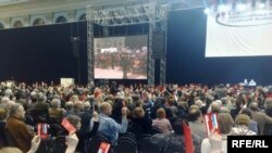 Чрезвычайный съезд СК России голосует за Никиту Михалкова