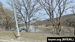 Грушівський ставок. Крим, березень 2025 року