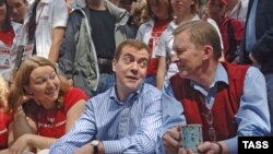 В прошлом году нашенский лагерь посетили Дмитрий Медведев и Сергей Иванов