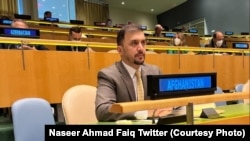 نصیر احمد فایق نماینده افغانستان در سازمان ملل