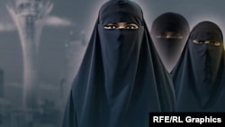 Нікаб – одяг, який повністю закриває тіло, за винятком невеликого отвору для очей