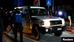 Газада барымтадагыларды бошотуу учурунда тартылган сүрөт.