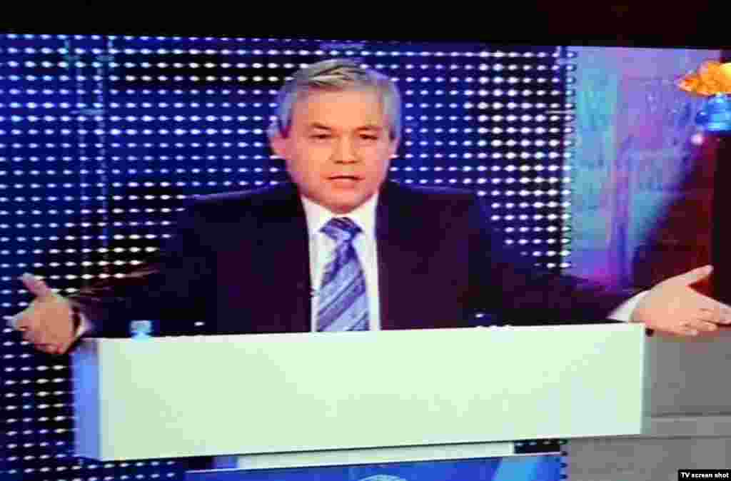 Заместитель председателя пропрезидентской партии &quot;Адилет&quot; Уалихан Кайсаро.