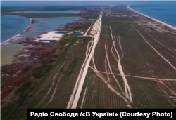 Арабатская стрелка, январь 2025 года